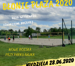 BŁONIE Plaża 2020
